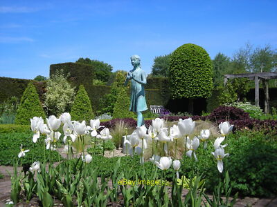 Formal garden at Waterperry Waterperry's formal garden includes c2013