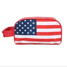 Montana West American Flag Print Multi Purpose/Travel Pouch
