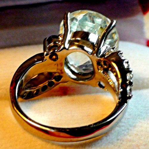 ¡RAVISHING! ANILLO DE AGUAMARINA 5,15 CT NATURAL DE ALTA CALIDAD AAAAA.. PLATA 925.4,75. - Imagen 12 de 12
