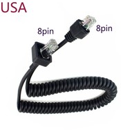 Replacement Mic Cable 8pin For Kenwood Tk-860 Tk-860g Tk-862 Tk-862g Tk-863 Usa Replacement Mic Cable 8pin For Kenwood Tk-860 Tk-860g Tk-862 Tk-862g Tk-863 Usa