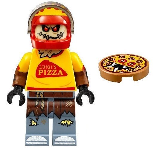 sh332 The Lego Batman Movie 70910 - Scarecrow Minifigure with Tut