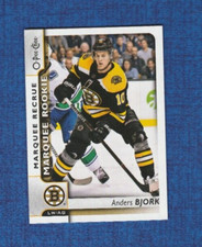 2017-18 OPC O-pee-chee Marquee Rookie Card # 634 Anders Bjork