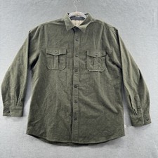 dakota grizzly NWT mens size XXL green button up flannel long sleeve button up