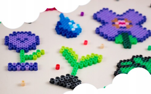 La Manuli Bügelperlen Vorlagenbuch - 300 kreative Muster für 5mm, 20 Kategorien - Bild 6 von 11