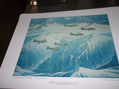 U.S. AIR FORCE 57L THE REGENSBURG RAID OVER THE ALPS FRANK E BERESFORD (WL119)