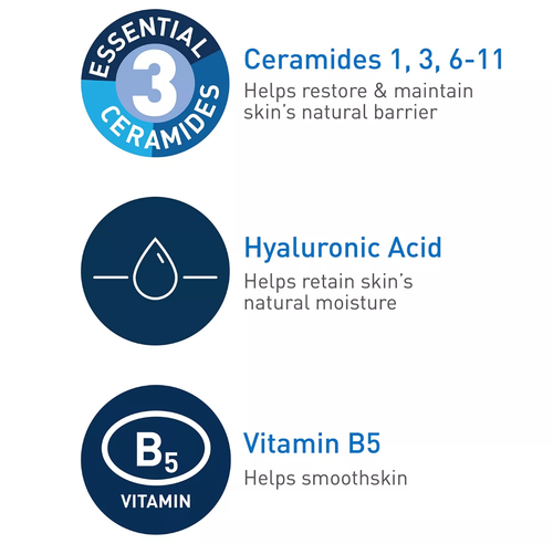 2 pack Cerave Hydrating Hyaluronic Acid Face Serum - 1 FL OZ - Picture 4 of 7