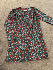 Cat and Jack Girls Holidays Fleece pajama Night Dress
