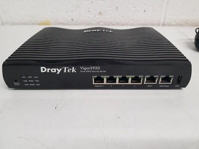 DrayTek Vigor2920 Dual WAN Security Router Vigor 2920 ohne Netzteil