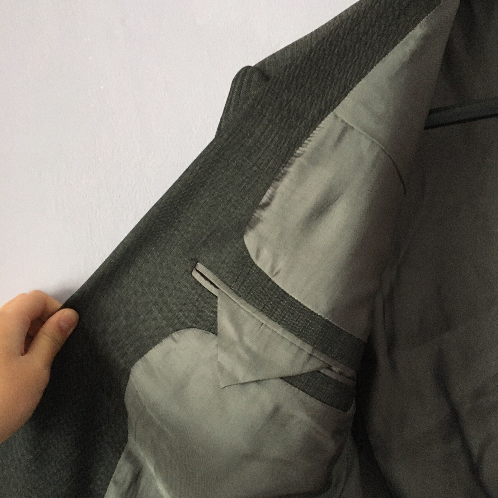 Brand New Marks And Spencer Autograph Mens Grey Suit Jacket Chest 44in  RRP £110 image 7