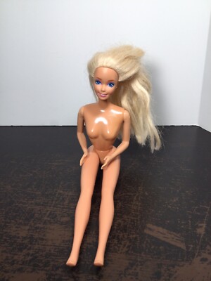 Mattel Barbie (1966) Doll Twist And Turn Body Blonde Hair Blue Eyes Malaysia