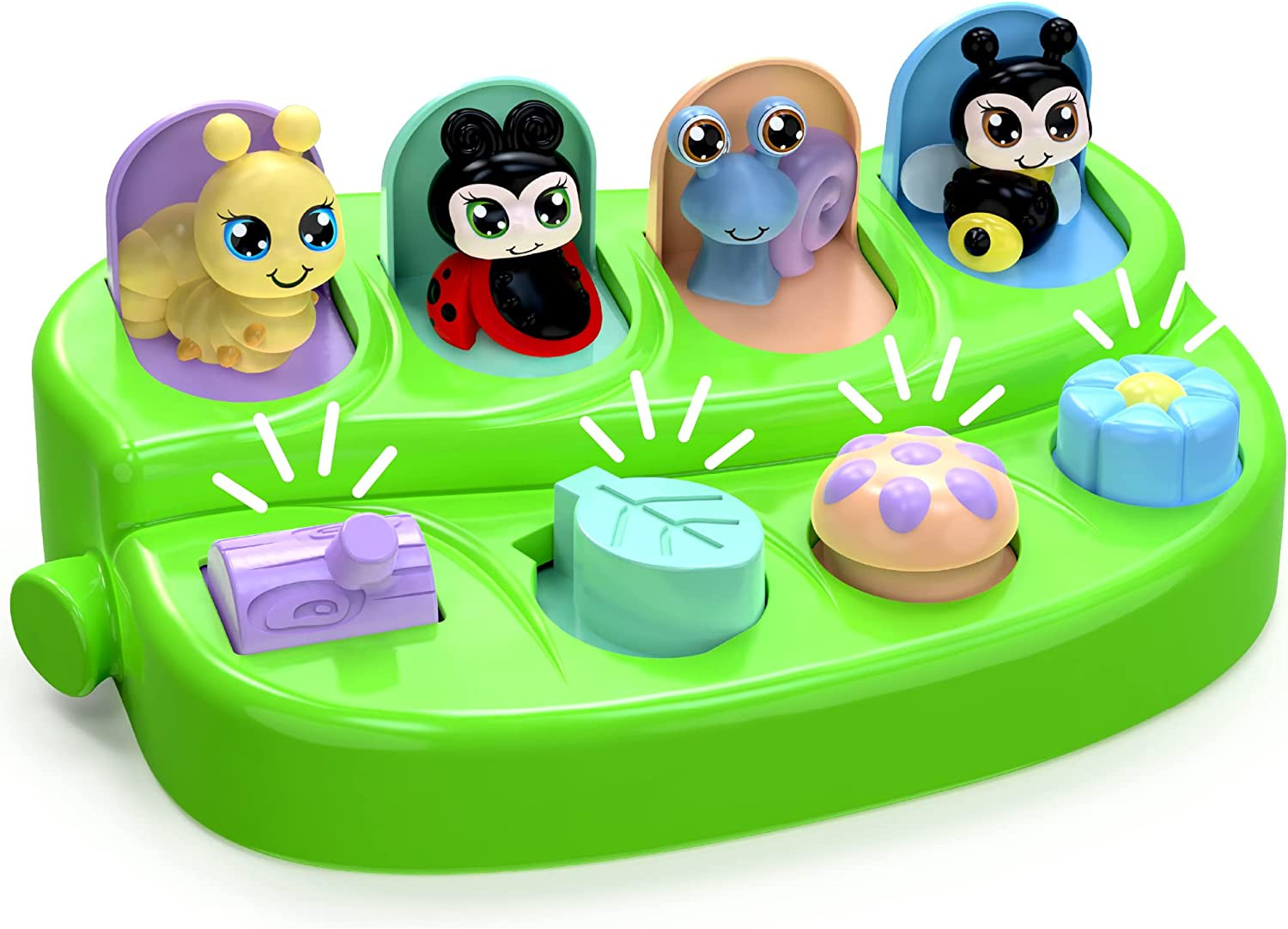 Pop up Cause and Effect Toy - Toys for 9 Month Old +, Baby, Early Development