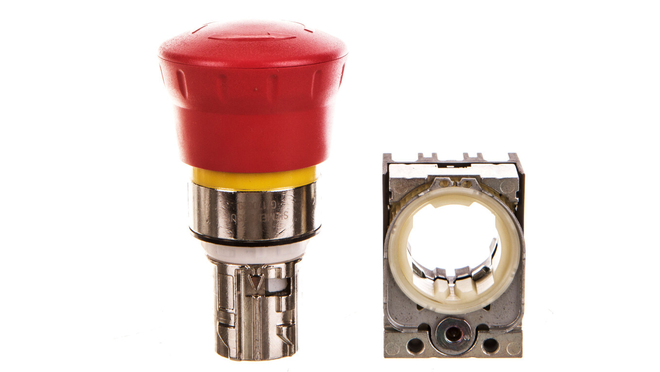SIRIUS ACT Button 22mm mushroom emergency stop red 40mm 3SU1150-1HB20-3PH /T2UK