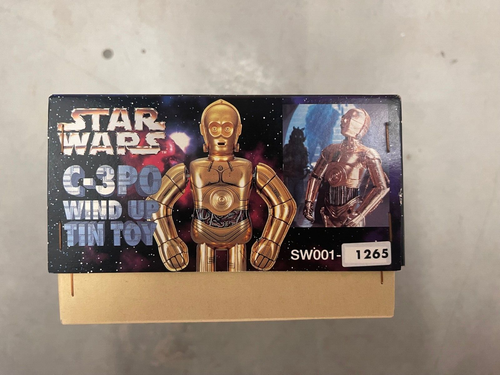 Osaka Tin Toy Institute Star Wars basic-3PO C Wind-up toy. RARE - Picture 3 of 9