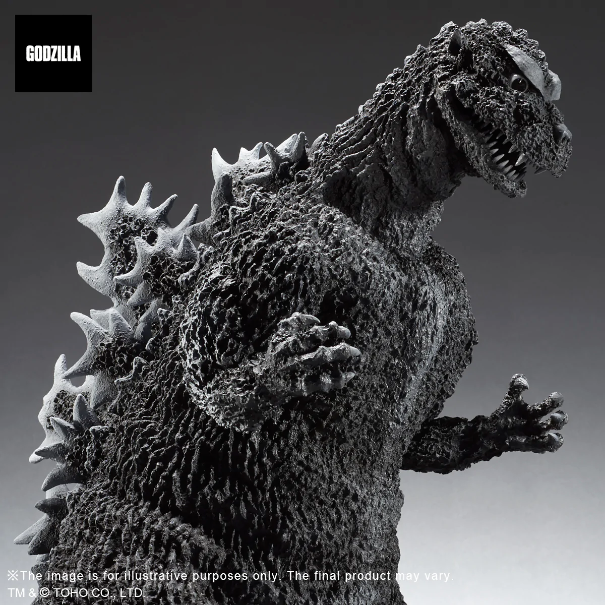 BIGなGODZILLA X-Plus Godzilla 1954 Gigantic Series Action Figure - Black for