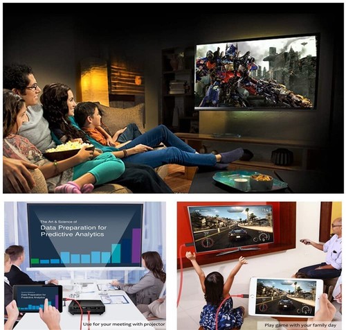 Cable for MHL to HDMI HDTV Adapter For Mirroring HDMI 1080P HDTV on TV Projector - 第 34/34 張圖片