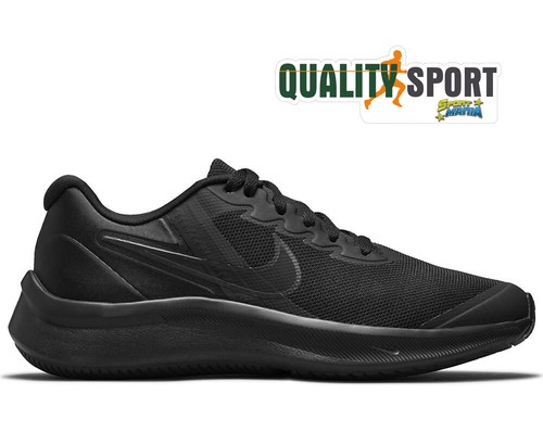 Nike Star Runner Nero Scarpe Ragazzo Donna Sportive Palestra Running DA2776  001 | eBay