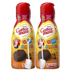 CoffeeMate Caliente Chocolate Liquid Coffee Creamer 32 oz 2 pks. w/ Shovel Spoon