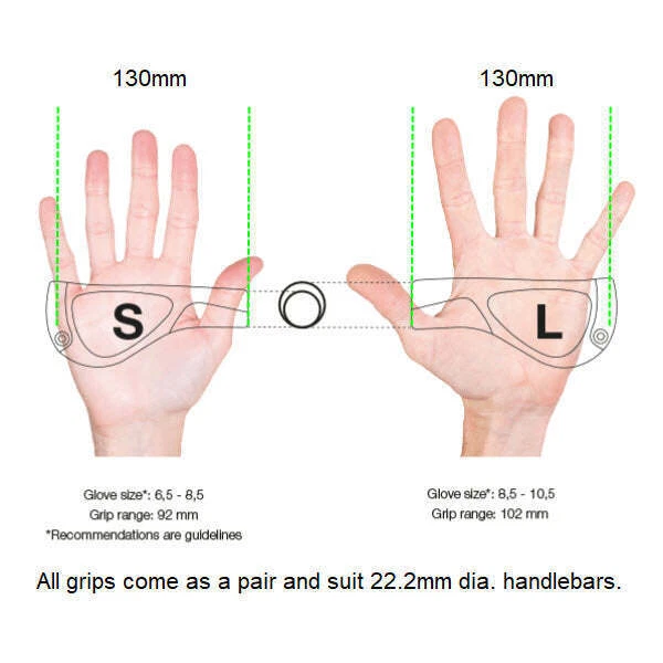 Ergon GP1 Comfort BioKork Bike Bicycle Grips - Large - image 3 of 4