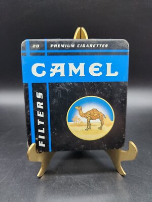 Camel Filter Metal Cigerette Tin Vintage 1990s 