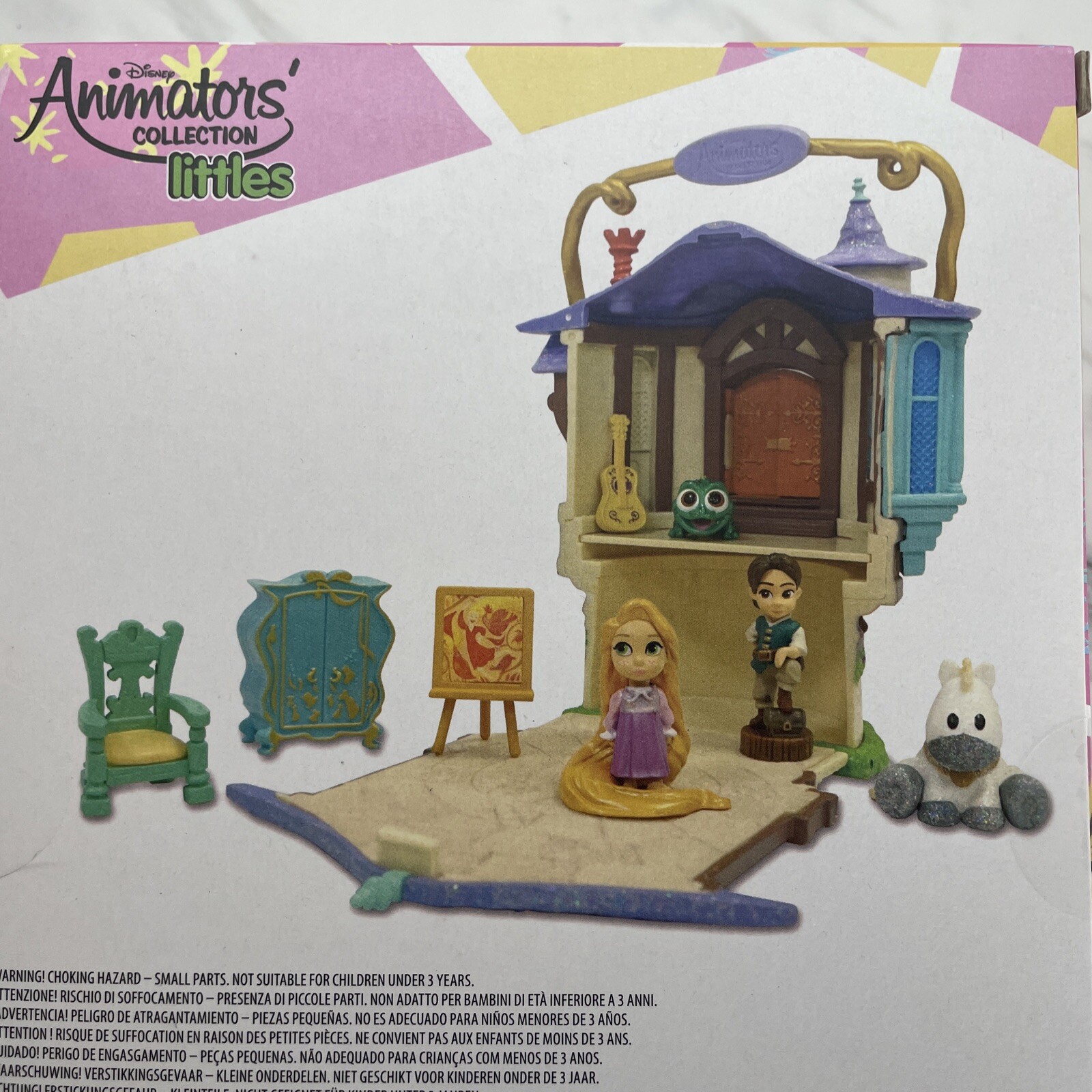Disney Animators' Collection Littles Rapunzel Tower Playset Disney