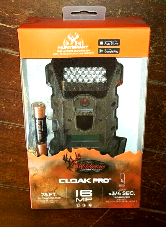 Wildgame Innovations CLOAK PRO Trail Camera*75ft Illumination