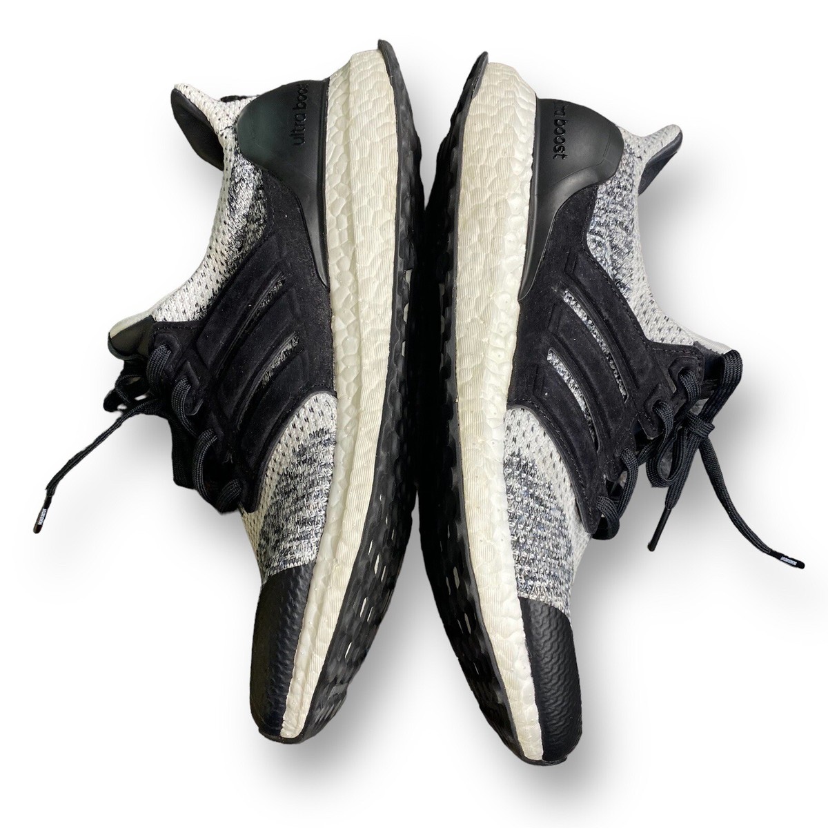Adidas Boost Sns Black And White Heathered Mens Sneaker  display picture 3
