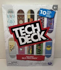Tech Deck DLX Pro Pack 10 Mini Toy Skate Finger Boards  Element PlanB Flip NEW