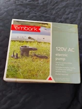 Embark -  Black Air Pump  Input: 120V AC  w/ 3 Tips! Reduced!! #3-112
