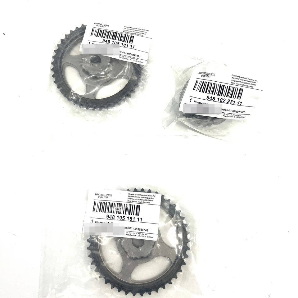 12X Engine Timing Chain Tensioner Guides Kit for Porsche Panamera 4Base 3.6L NEW - Imagem 4 de 4