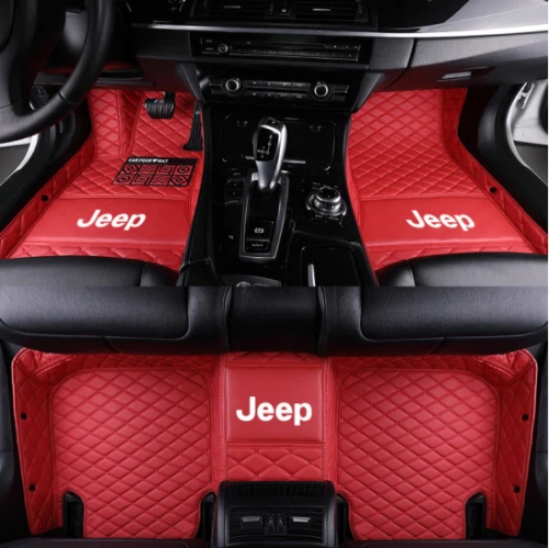 For- Jeep Cherokee Commander Compass Gladiator Car Floor Mats-Right-hand drive - Picture 15 of 29