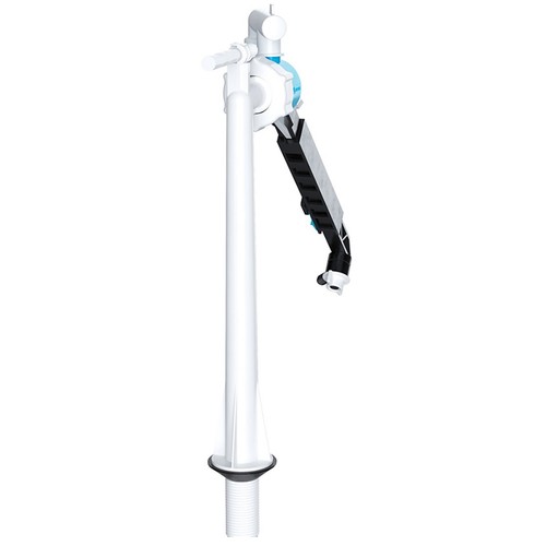Bottom Entry Ball Valve Straight Toilet Filling Adjustable Float Arm Inlet 1/2" - Picture 10 of 12