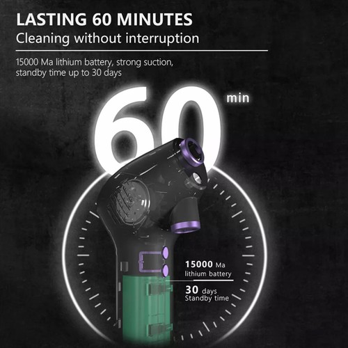 USB Compressed Air Duster Electric Blower Clearner for Keyboard Car 15000mAh NEW - 第 6/22 張圖片