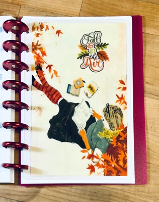 *Fall is in the Air* DASHBOARD 4 use w TUL/Arc (8 disc) Planner~