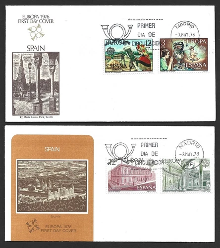 Spain 1961-83 FDC collection (20)