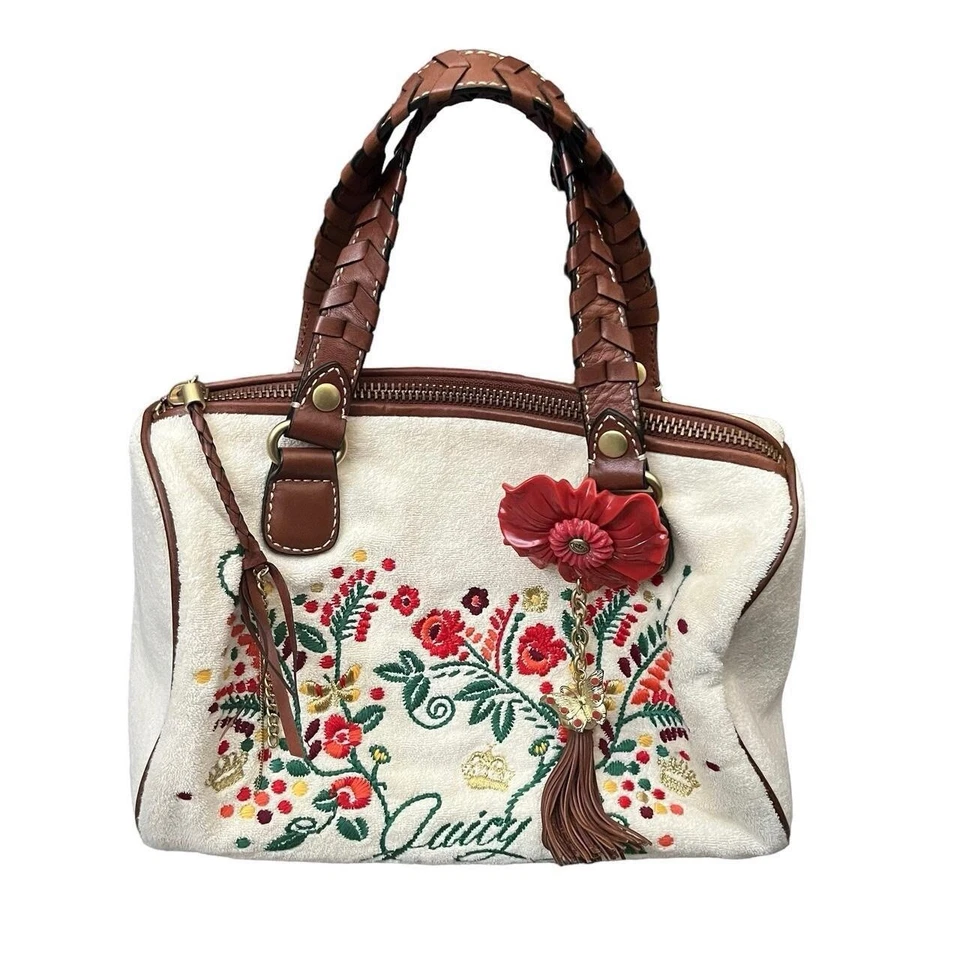 Cartera floral de jardín Y2K Juicy Couture