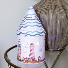 LED Boat Light House Colour Changing Child Coastal Bedroom Nursery Lamp Decor