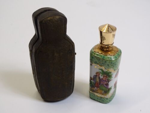 Vintage Parfumflasche - Sammlerstück + Schatulle - Golddeckel  - Bild 1 von 12
