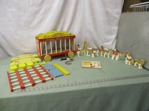 vintage fisher price circus set