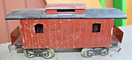 Lionel Prewar Standard Gauge #117 Brown Caboose