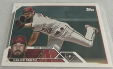2023 Topps Baseball Series 1 Caleb Smith Arizona Diamondbacks base card #191