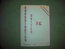 CHESSINGTON UNITED  V  SHEERWATER  (HCL)  21-5-79