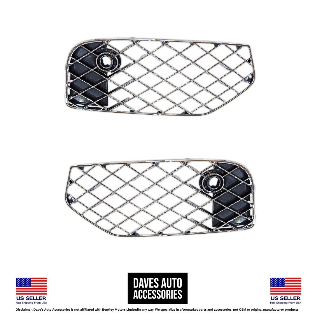 Bentley Flying Spur 20-24 Front Bumper Cover w/ Grille Inserts