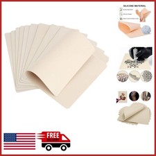 10Pcs Double Sided Tattoo Practice Skin 8'' x 6'' for Artists and Beginners