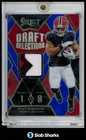 2023 SELECT BIJAN ROBINSON DRAFT SELECTIONS PATCH BLUE PRIZM ROOKIE RC /35