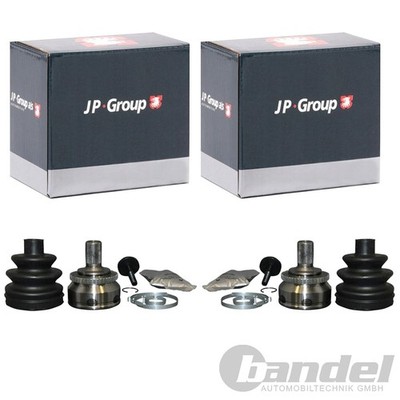 2X JP GROUP ANTRIEBSWELLENGELENK SATZ RADSEITIG passend für VOLVO C70 S60 S70 S8