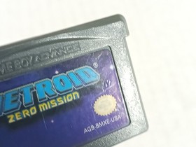 Metroid Zero Mission Fuzion GBA Authentic Lot Nintendo Game Boy Advance Clean ++