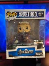 Funko POP! Avengers Assemble Thor Deluxe Amazon Exclusive 587 Figure