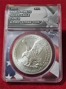 ANACS MS 70 Silver Eagle 2021 | eBay