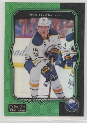 2017-18 O-Pee-Chee Platinum Retro Green 13/49 Jack Eichel #R-29 jg3