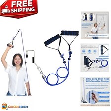 Shoulder Pulley for Physical Therapy Pulleys for Shoulder Rehab over Door Shou..